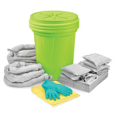 Ensemble universel haute visibilité en cas de déversement – Baril de 30 gallons