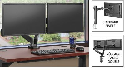 Supports pour moniteur de bureau