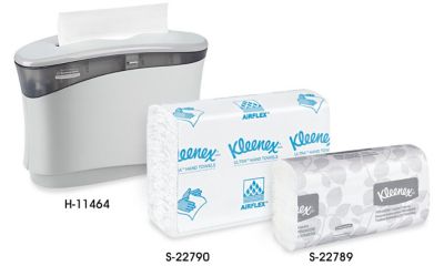 Kleenex<sup><small>MD</sup></small> Reveal<sup><small>MC</sup></small> – Distributeur et serviettes