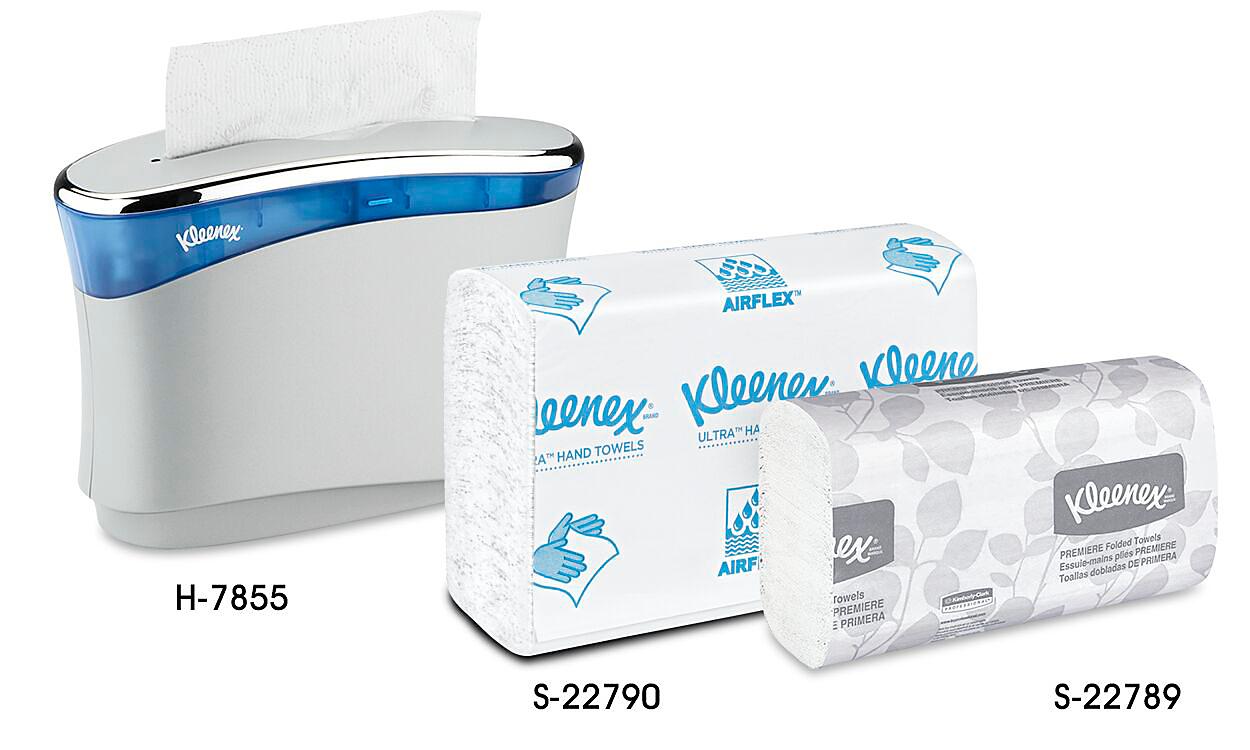 Kleenex<sup>&reg;</sup> Reveal<sup>&trade;</sup> Towels and Dispenser