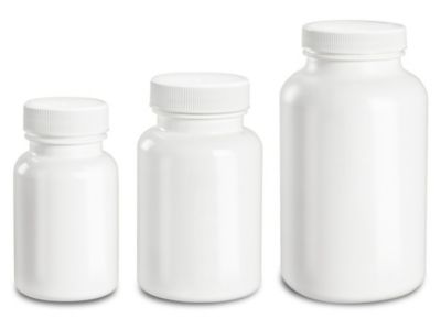 White Packer Bottles