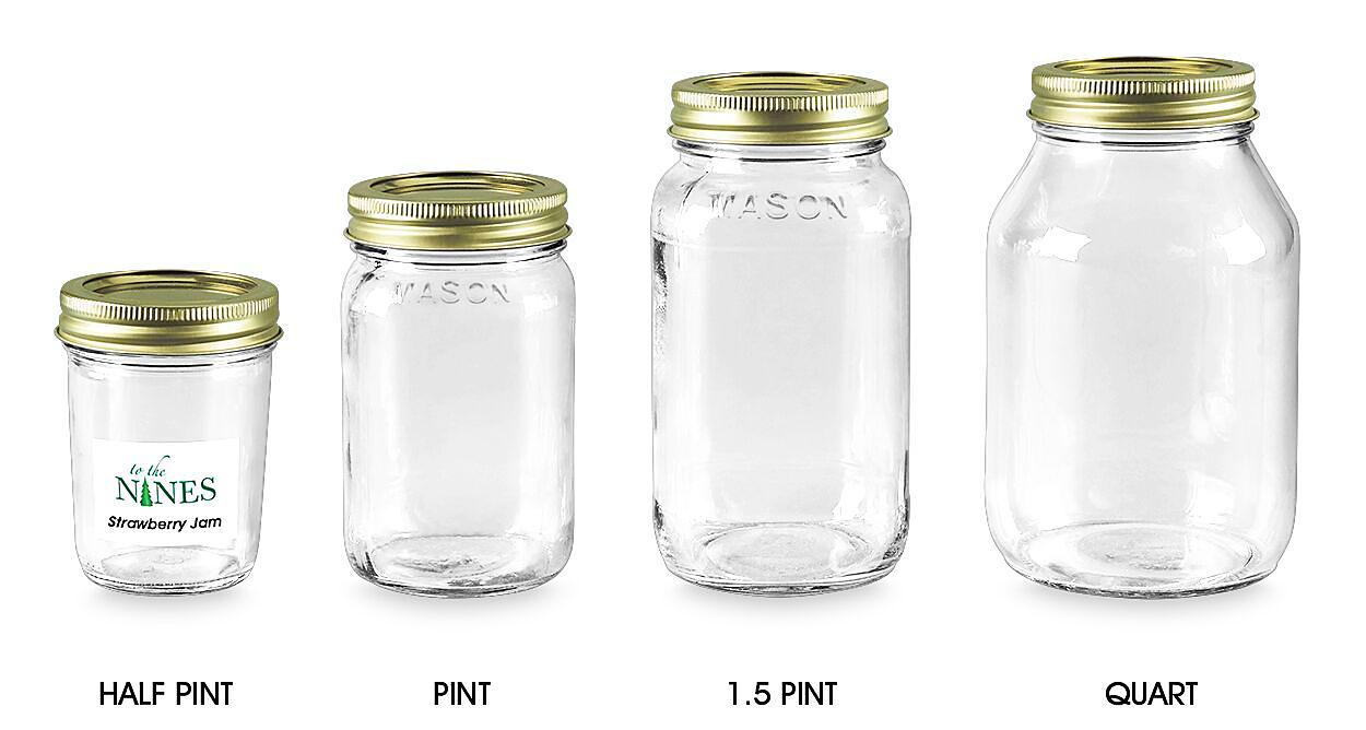 Standard Glass Canning Jars