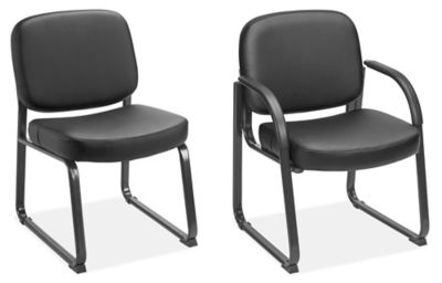 Vinyl Sled Base Chairs