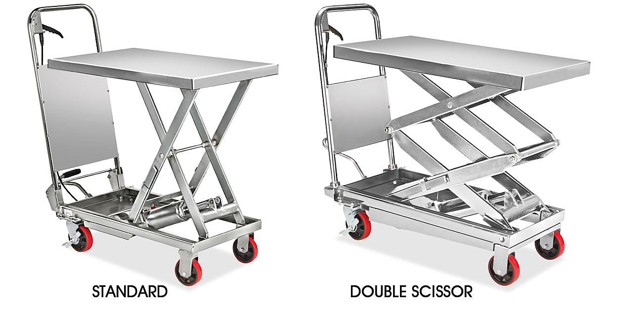 Stainless Steel Lift Tables