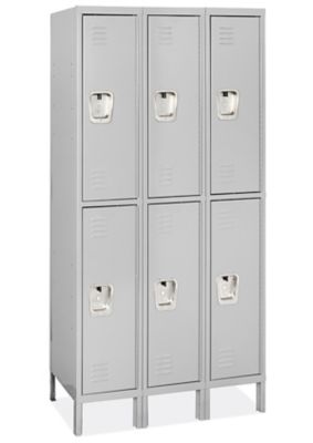 Uline Deluxe Double Tier Lockers