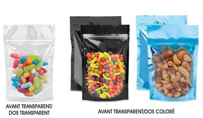 Sacs étanches verticaux – Ultra-transparent