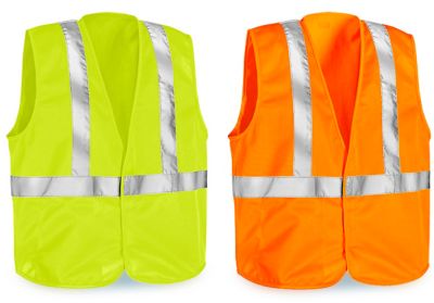 Solid Hi-Vis Safety Vest