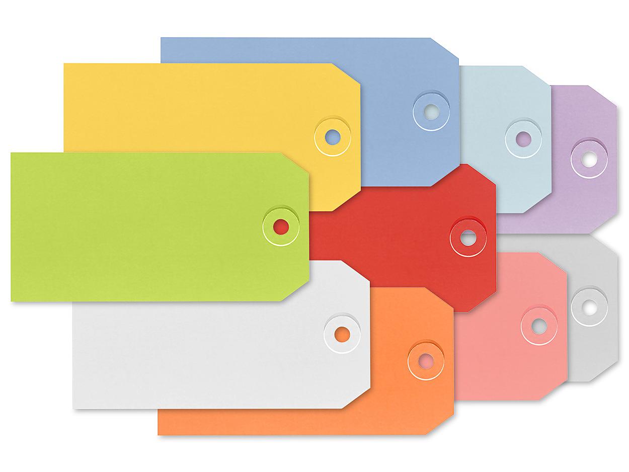 Uline Colored Shipping Tags