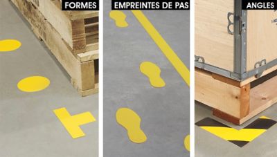 Ruban adhésif de sécurité de luxe – Formes