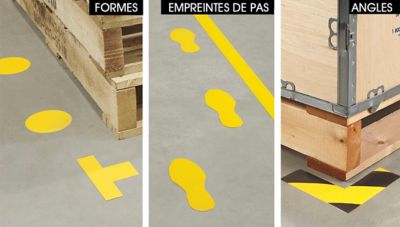 Ruban adhésif de sécurité de luxe – Formes