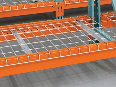 Treillis en fil de métal pour rayonnage à palettes de 24 po de profondeur