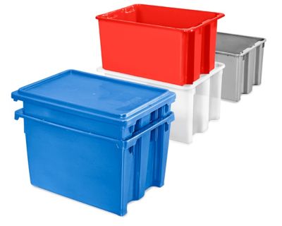 Contenants empilables et emboîtables