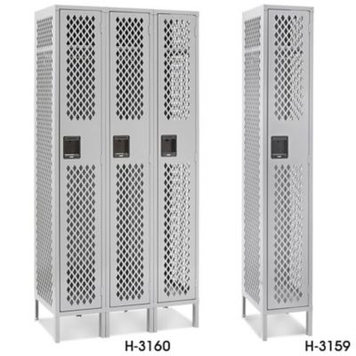 Uline Ventilated Single Tier Lockers