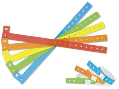 Plastic Wristbands in Stock - ULINE