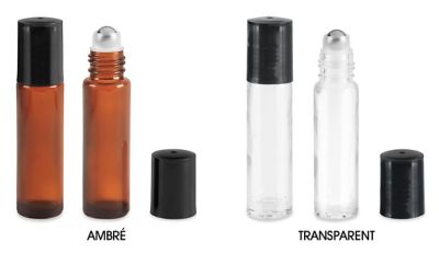 Bouteilles à bille en verre