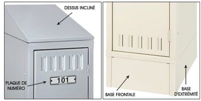 Accessoires pour casier industriel