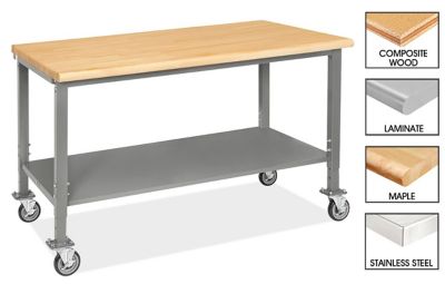 Mobile Heavy-Duty Packing Tables