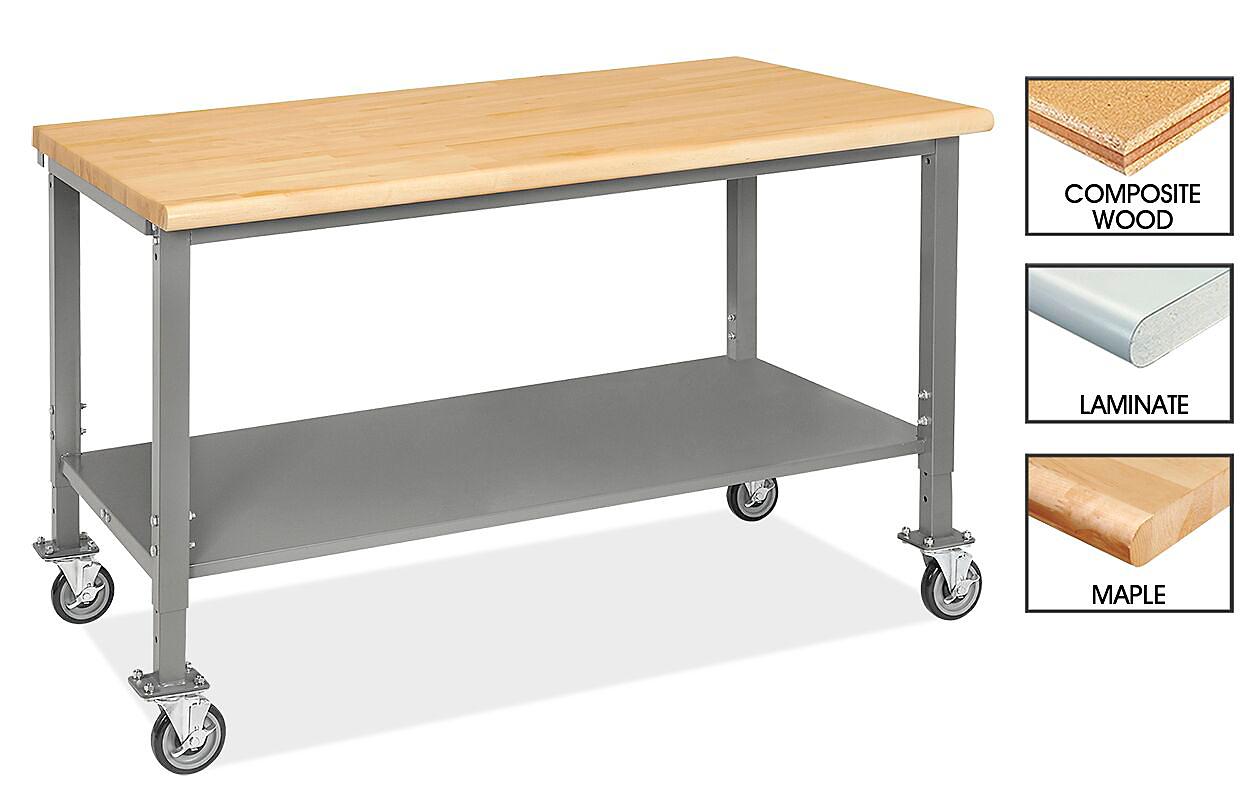 Mobile Heavy-Duty Packing Tables