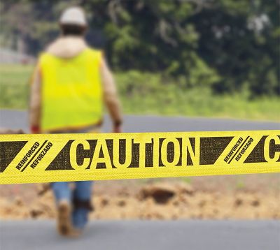 Ruban renforcé pour barricades