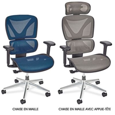 Chaises de luxe en maille