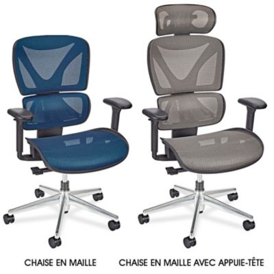 Chaises de luxe en maille