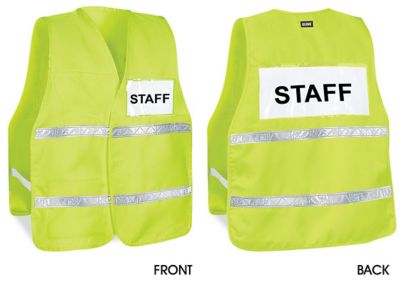 Incident Command Hi-Vis Vest in Stock - ULINE