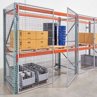 Enclos pour rayonnage à palettes