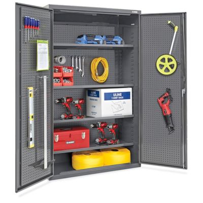 Pegboard Storage Cabinets