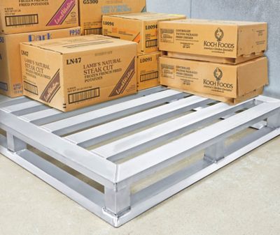Aluminum Pallets, Aluminum Skids in Stock ULINE.ca