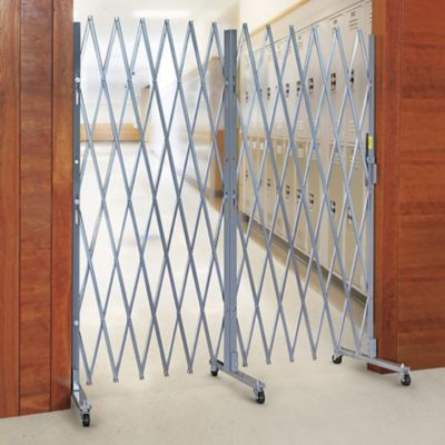 Barrière de sécurité pliable portative