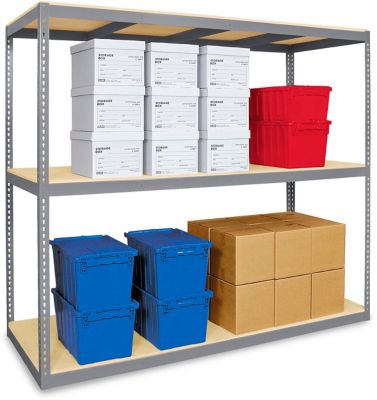 Wide Span Storage Racks, Particle Board Shelving in Stock ULINE.ca