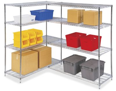 Chrome Wire Shelving