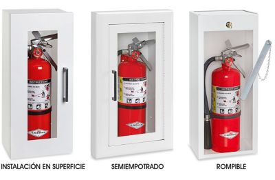 Gabinetes de Acero para Extintores