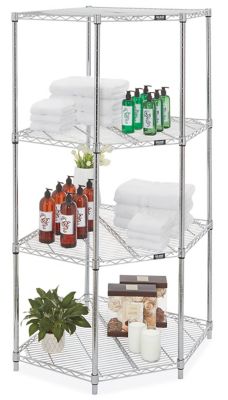 Wire Corner Shelving
