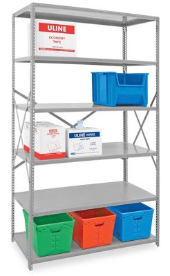 Steel Storage Shelves, Industrial Steel Shelving in Stock ULINE.ca