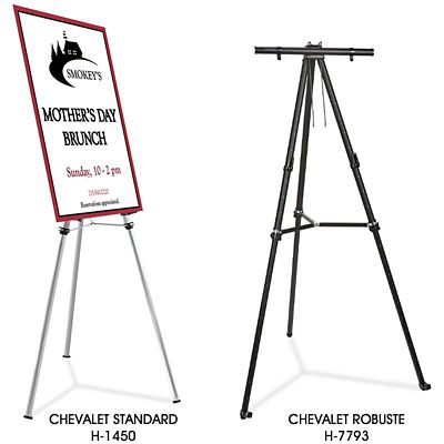 Chevalets et blocs