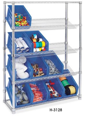 Slanted Wire Shelving