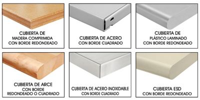 Cubiertas de Repuesto para Mesas de Trabajo