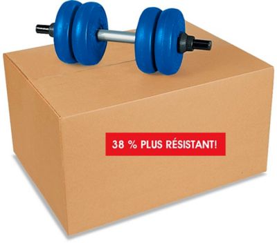 Boîtes à paroi simple – Testé pour 275 lb