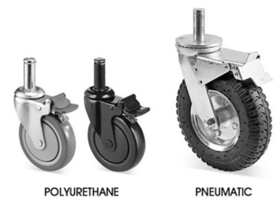 Wire Shelving Casters in Stock Uline
