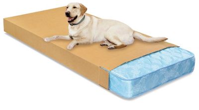 mattress shipping box bulging