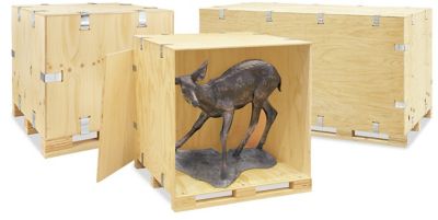 Caisses en bois robustes