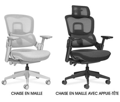 Chaises de direction en maille