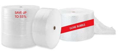 Economy Bubble Roll - 24 x 375', 5/16, Perforated S-6684P - Uline