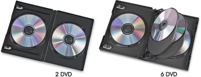 Boîtiers pour plusieurs DVD