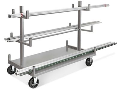 Supports mobiles pour barres et tuyaux