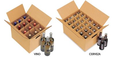 Cajas de Cartón para Botellas