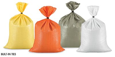 Sandbags, Yellow Sand Bags, White Sand Bags in Stock ULINE