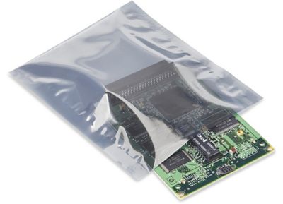 No Print Static Shielding Bags - Open End