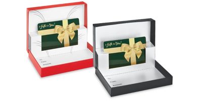 Boîtes pour carte-cadeau